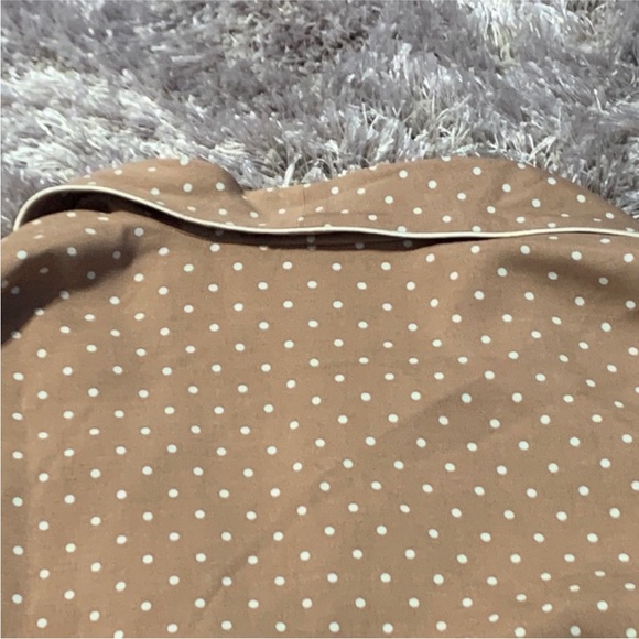 FRAME Polka Dot Smoking Jacket Robe - Picture 10 of 10